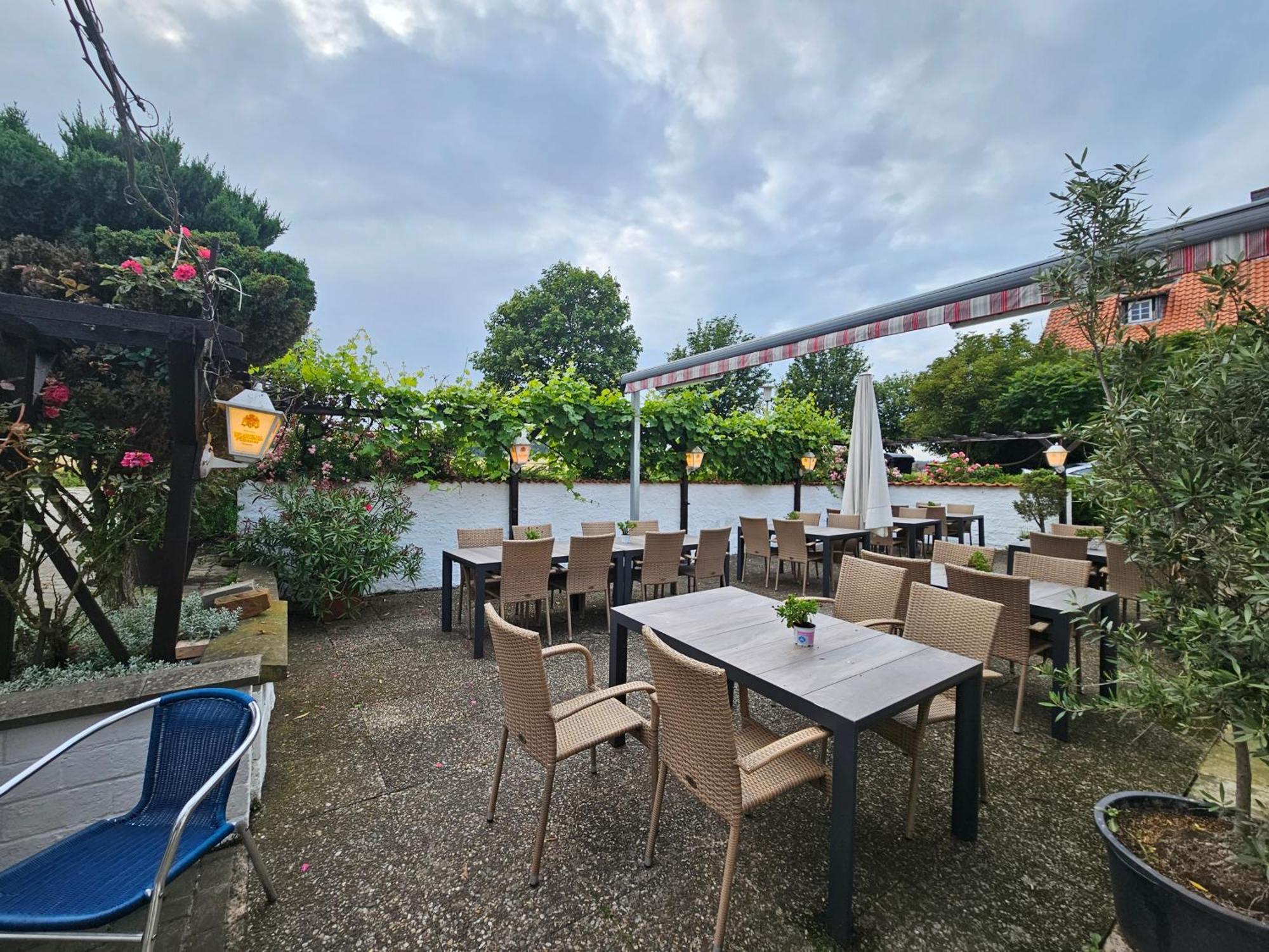 Hotel Zur Schmiede Heiningen Bagian luar foto